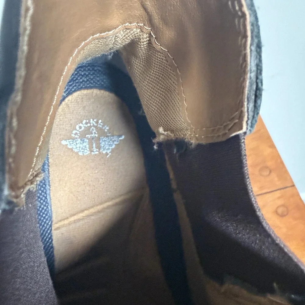 Dockers Ransom Chelsea Boots Style # 90-43938 Brown Faux Leather Mens - 12 M
